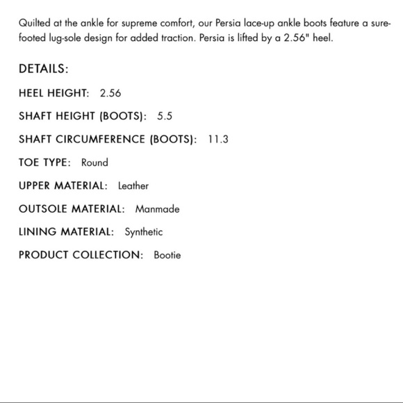 NIB Nine West Persia Leather Lug Sole Hiker Boots - Picture 11 of 12